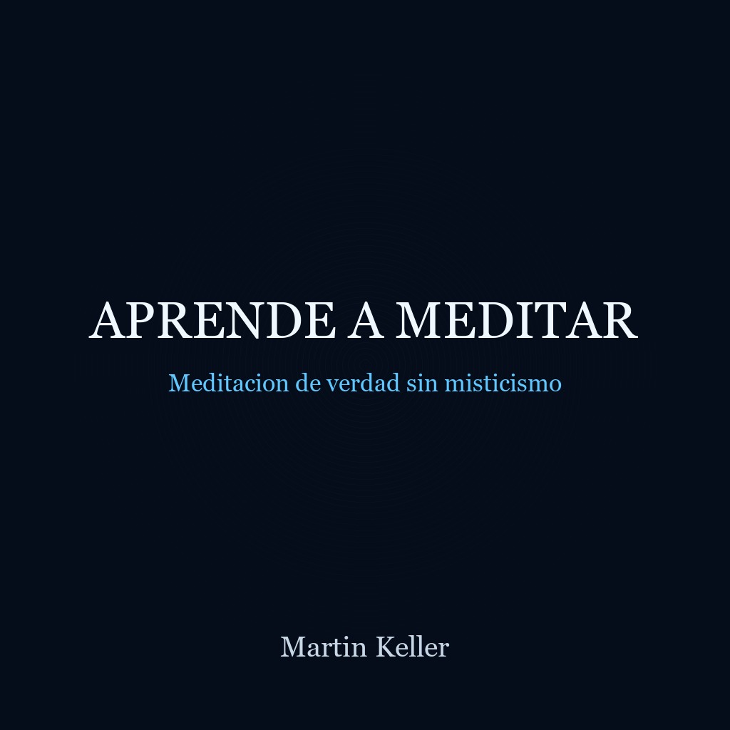 Aprende a meditar · portada